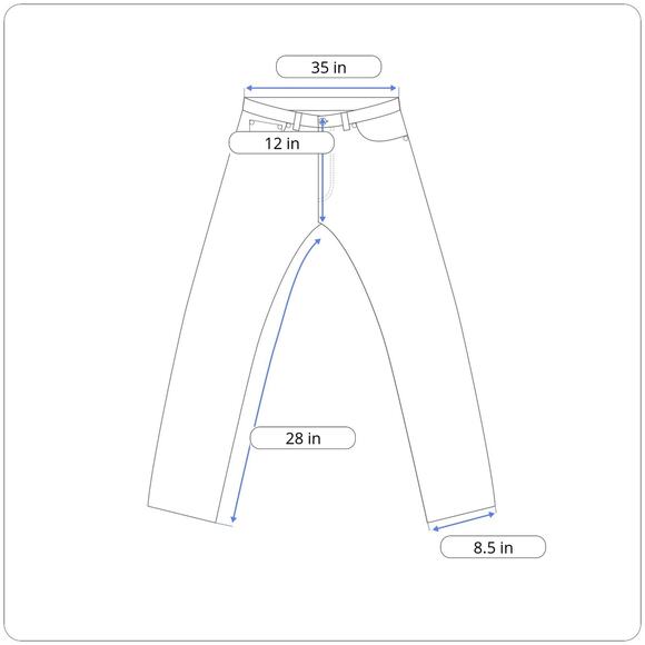 Vintage 505 Levis Jeans Mens 35x28 Blue Regular Light Wash Denim 38x29 Tag Y2K - Picture 10 of 11